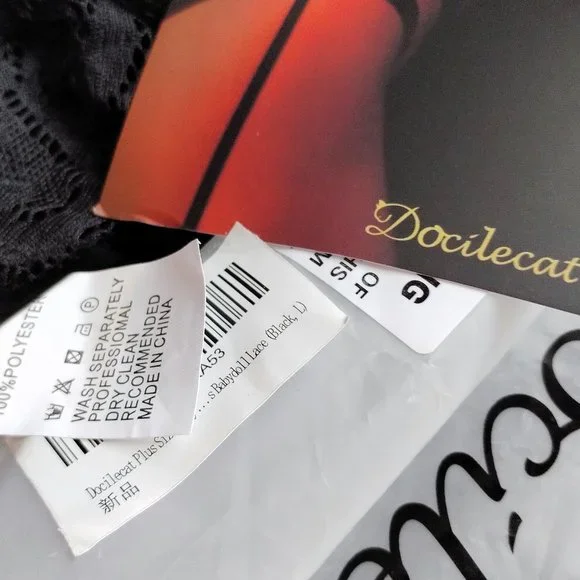 One Piece Lingerie for Women Naughty Sexy Lace (L) - Picture 4 of 6